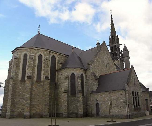 L'église Notre-Dame-de-la-Visitation - Gosné (35140) - Ille-et-Vilaine