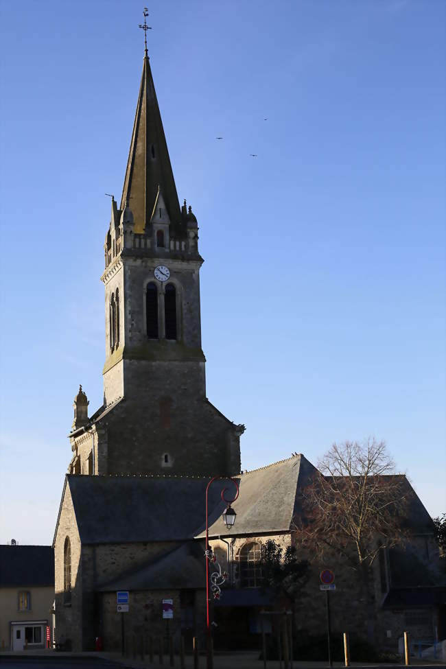 L'église Saint-Jean-Baptiste - Lalleu (35320) - Ille-et-Vilaine