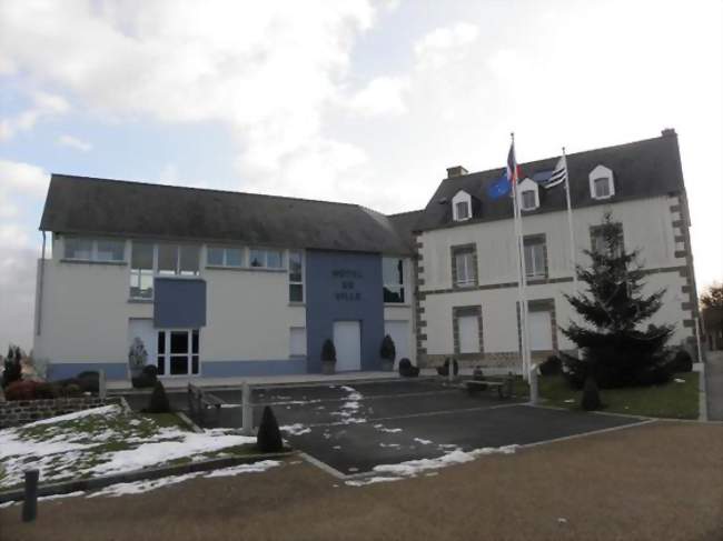 La mairie de Lécousse - Lécousse (35133) - Ille-et-Vilaine