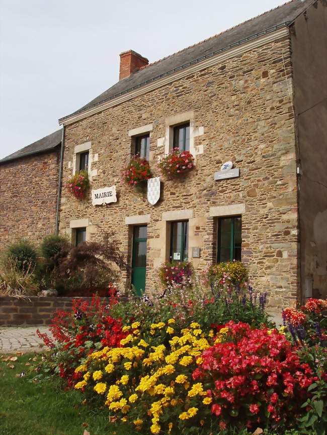 La mairie de Lohéac - Lohéac (35550) - Ille-et-Vilaine