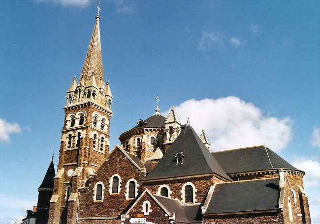 L'église de Maure-de-Bretagne - Maure-de-Bretagne (35330) - Ille-et-Vilaine