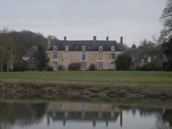 alt=Le château de Port de Roche,  sur les bords de la Vilaine - Sainte-Anne-sur-Vilaine (35390) - Ille-et-Vilaine