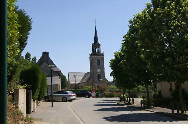 Le centre-bourg - Saint-Aubin-du-Pavail (35410) - Ille-et-Vilaine