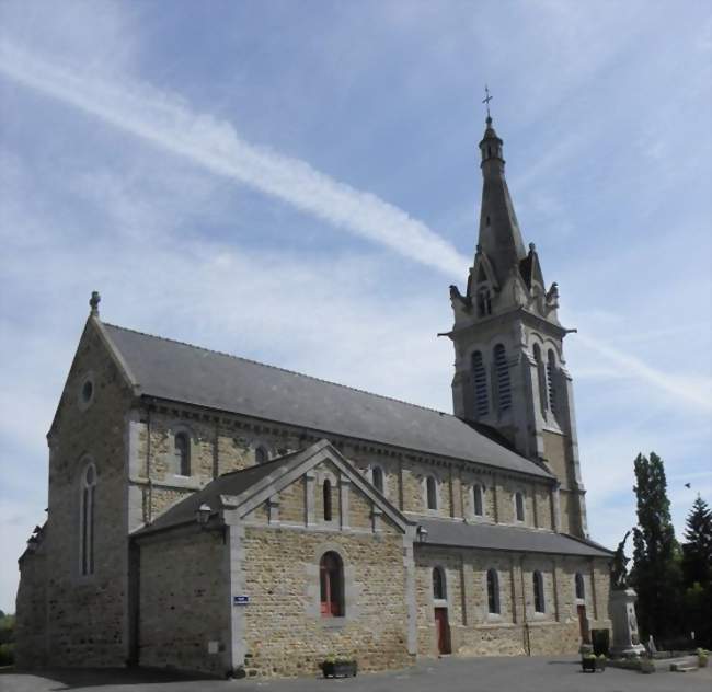 L'église Saint-Jean-Baptiste - Saint-Jean-sur-Couesnon (35140) - Ille-et-Vilaine