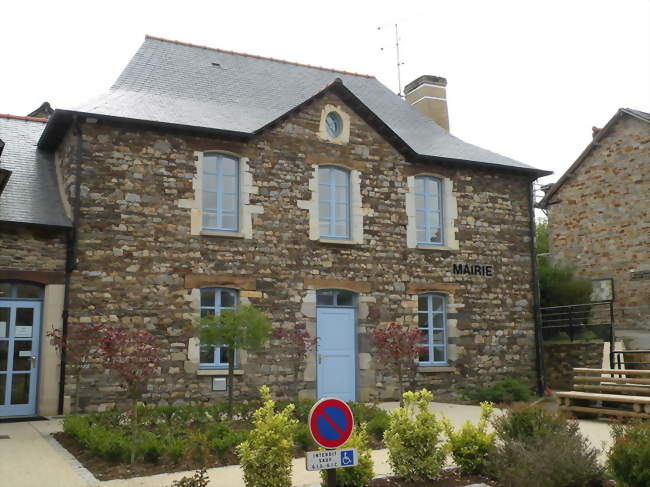 La mairie de Saint-Senoux - Saint-Senoux (35580) - Ille-et-Vilaine