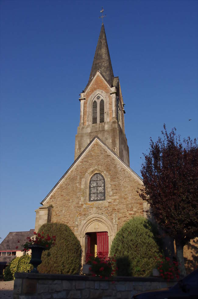 L'église paroissiale de Saint-Uniac - Saint-Uniac (35360) - Ille-et-Vilaine