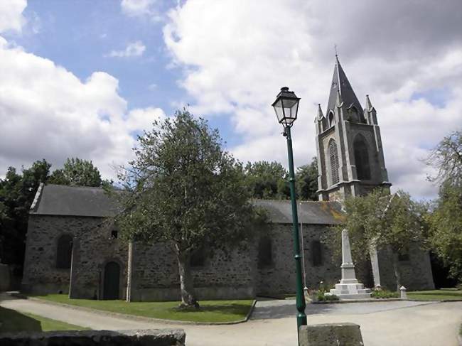 L'église paroissiale Notre-Dame et Sainte-Anne - La Ville-ès-Nonais (35430) - Ille-et-Vilaine