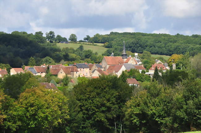 Vue générale de la commune - Chavin (36200) - Indre