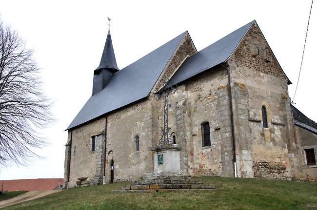 L'église Saint-Jean-Baptiste - Chazelet (36170) - Indre