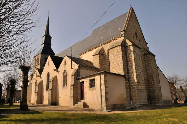 L'église Saint-Aubin - Crevant (36140) - Indre