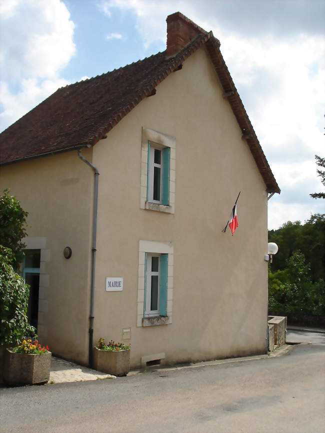 La mairie - Fontgombault (36220) - Indre