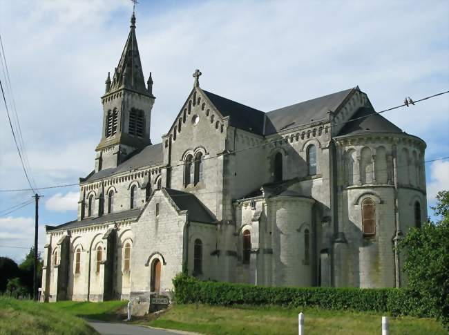 L'église Saint-Martin - Heugnes (36180) - Indre