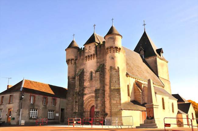 L'église - Lourdoueix-Saint-Michel (36140) - Indre