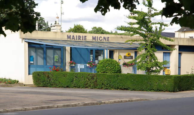 La mairie - Migné (36800) - Indre