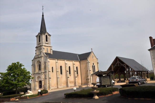 L'église - Mosnay (36200) - Indre
