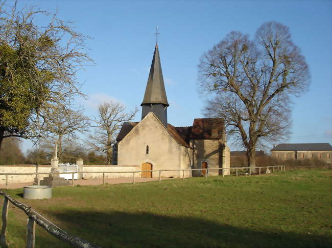 L'église Saint-Hilaire - La Motte-Feuilly (36160) - Indre