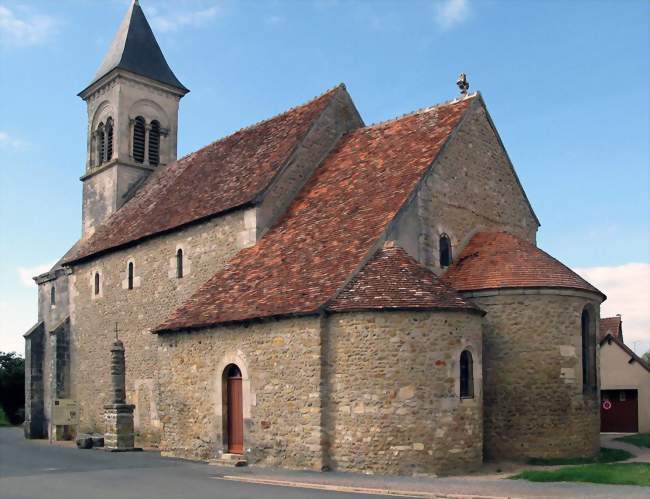 L'église Saint-Martin - Nohant-Vic (36400) - Indre