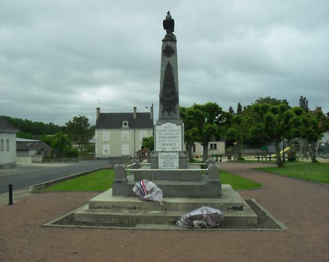 Monument aux morts de Poulaines - Crédits: Alexandre Joseph/Panoramio/CC by SA