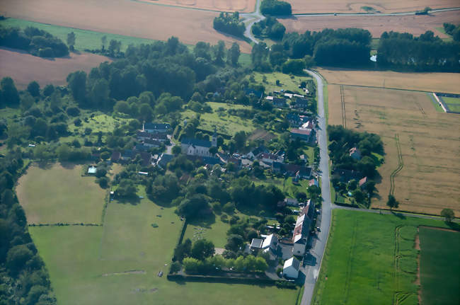 Vue générale de la commune - Sainte-Fauste (36100) - Indre