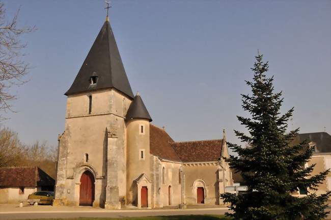 L'église Saint-Hilaire - Saint-Hilaire-sur-Benaize (36370) - Indre