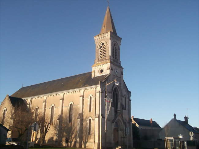 L'église Notre-Dame-de-Lourdes - Sainte-Lizaigne (36260) - Indre