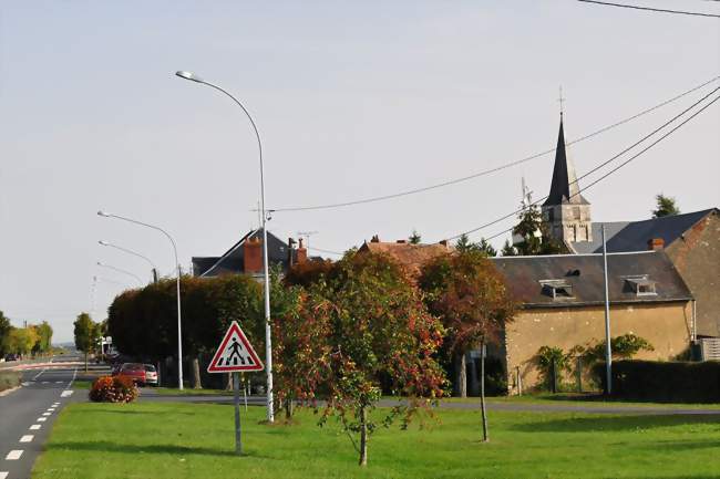 Vue générale de la commune - Tendu (36200) - Indre