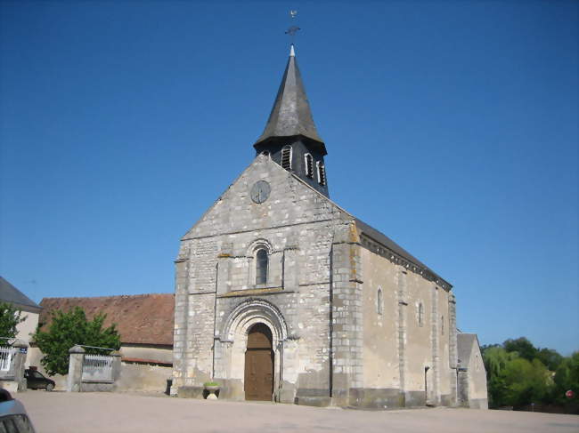 L'église Saint-Martin - Vicq-Exemplet (36400) - Indre