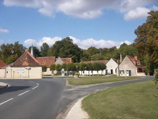 La rue du Moulin - Villegongis (36110) - Indre