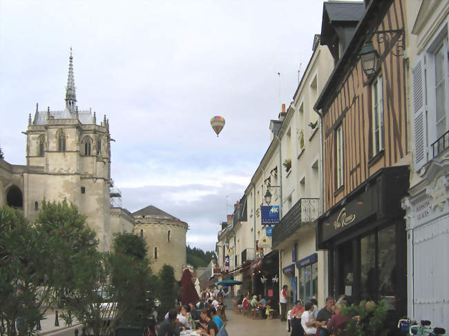 Vue sur le château - Amboise (37400 ou 37530) - Indre-et-Loire