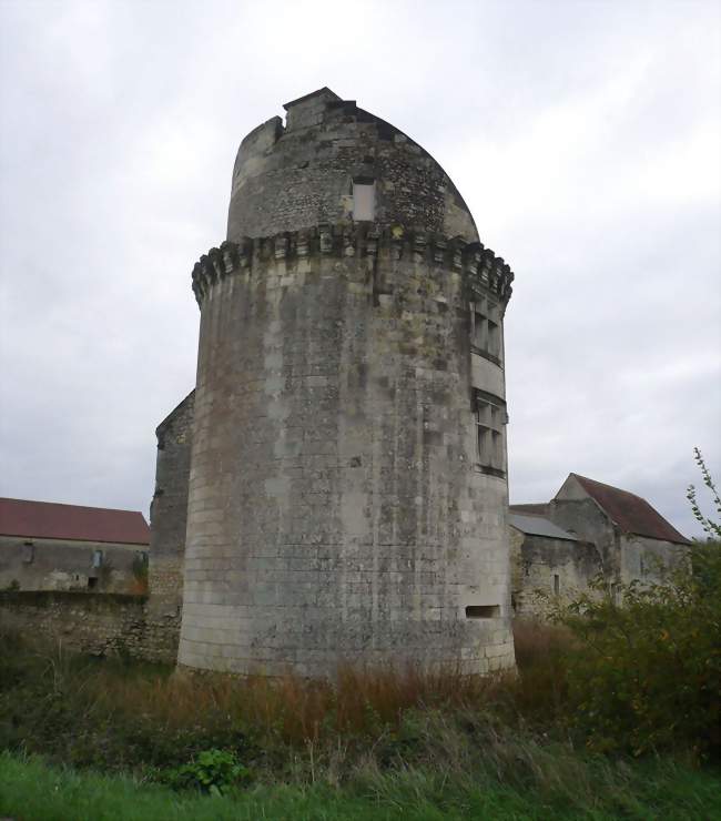 La tour sud-ouest du château de l'étang - Bossée (37240) - Indre-et-Loire