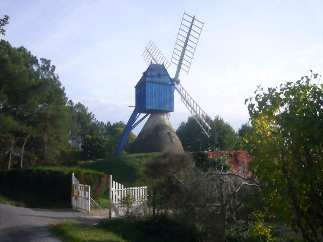 Moulin bleu de Bourgueil - Crédits: plonevez/Panoramio/CC by SA