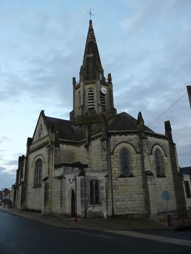 L'église de Bréhémont - Bréhémont (37130) - Indre-et-Loire