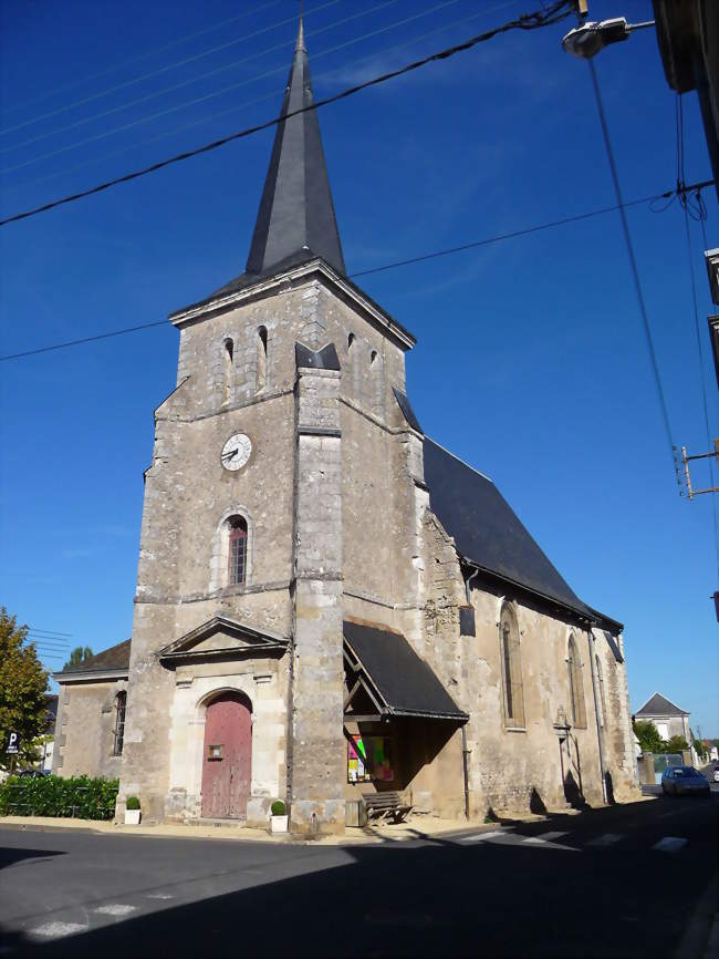 Eglise Saint-Quentin - Channay-sur-Lathan (37330) - Indre-et-Loire