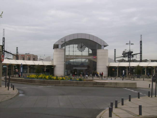 La gare SNCF - Saint-Pierre-des-Corps (37700) - Indre-et-Loire