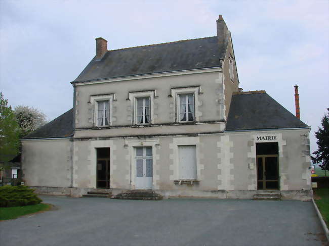 La mairie en avril 2009 - Sublaines (37310) - Indre-et-Loire