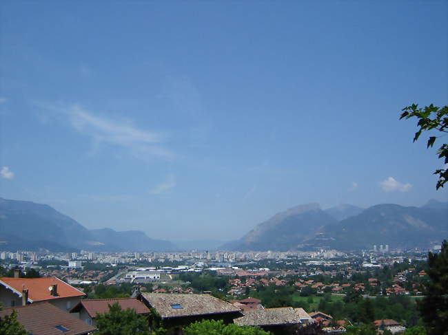 Grenoble vu depuis Bresson - Bresson (38320) - Isère