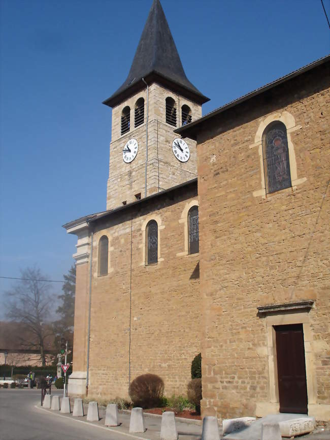Clocher de l'église - Chamagnieu (38460) - Isère