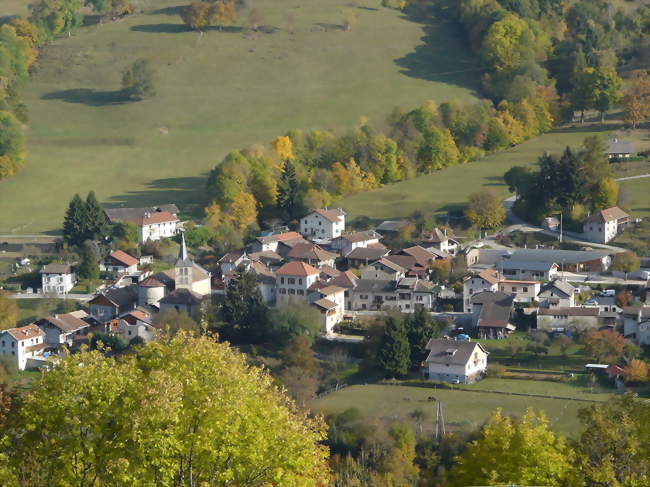 La Chapelle-du-Bard vu depuis Le Moutaret - La Chapelle-du-Bard (38580) - Isère