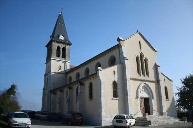 L'église Saint-Roch - Charnècles (38140) - Isère