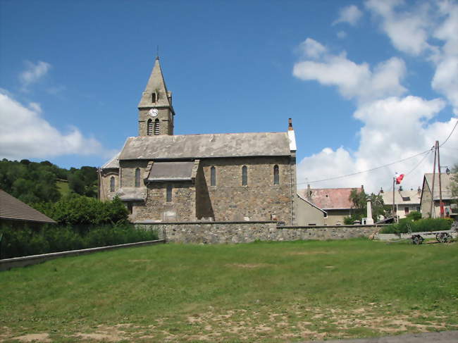 Vue de l'église de Cholonge - Cholonge (38220) - Isère