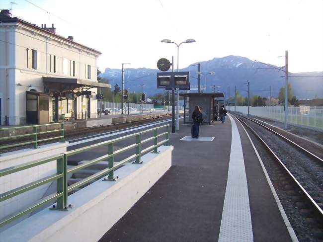 La gare de Grenoble-Universités - Gières (38610) - Isère