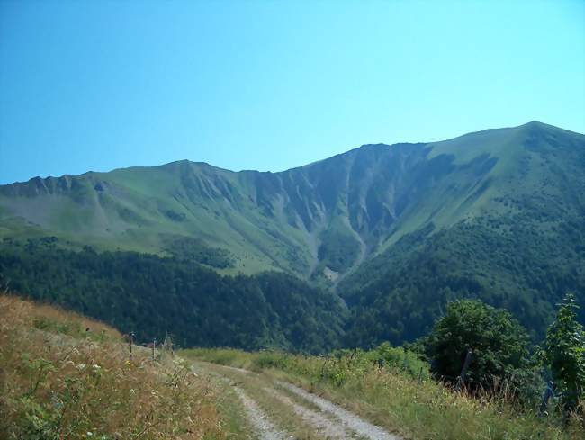 Vue du Grand Serre depuis le hameau du Désert - La Morte (38350) - Isère