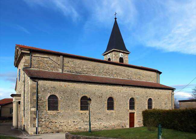 L'église du XIXe siècle de Roche - Roche (38090) - Isère