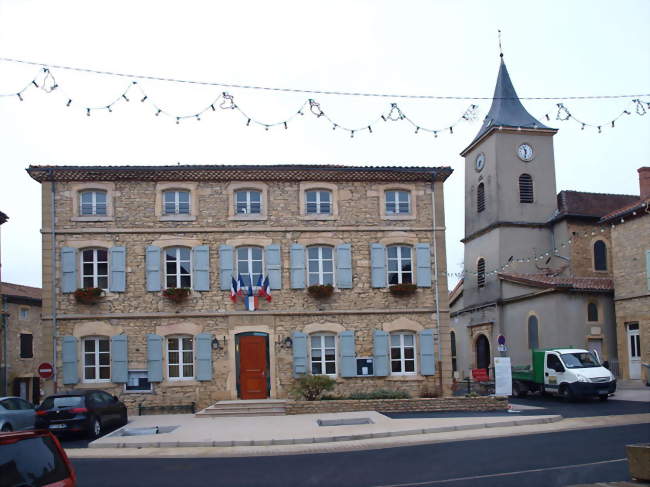 La mairie - Saint-Alban-de-Roche (38080) - Isère