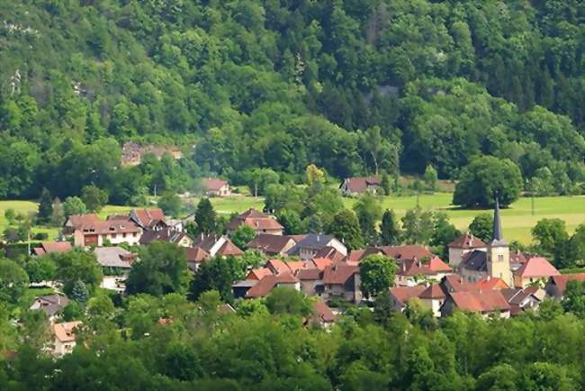 Le bourg de Saint-Cristophe-sur-Guiers - Saint-Christophe-sur-Guiers (38380) - Isère