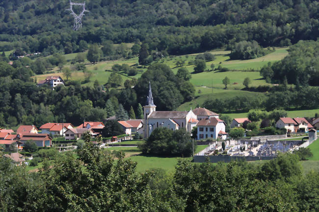 Saint-Maximin depuis la Tour d'Avalon - Saint-Maximin (38530) - Isère