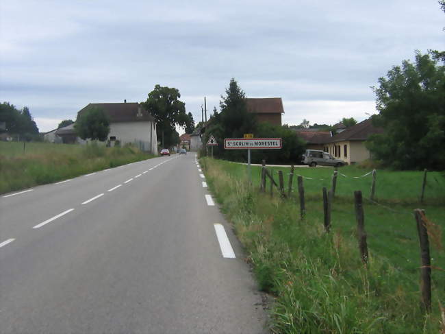 Entrée de Saint-Sorlin-de-Morestel - Saint-Sorlin-de-Morestel (38510) - Isère