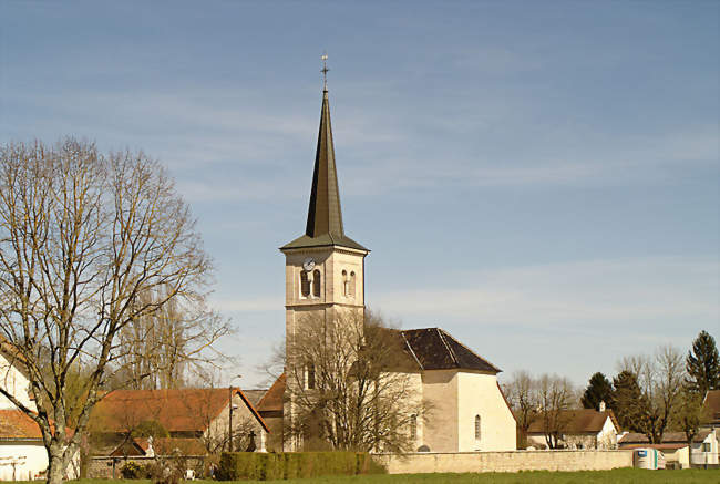 Église paroissiale Saint-Hippolyte - Aumur (39410) - Jura