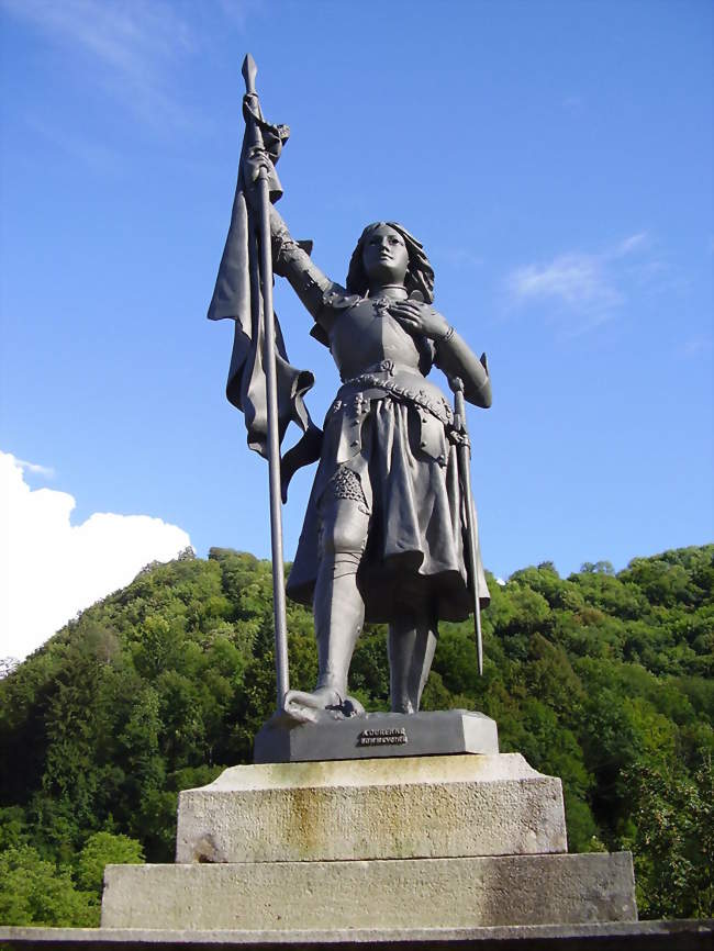 Statue de Jeanne d'Arc à Blois-sur-Seille - Blois-sur-Seille (39210) - Jura