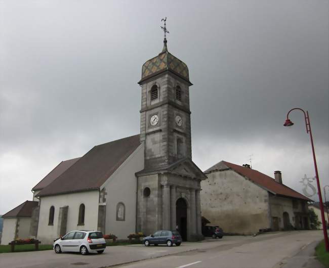 L'église de La Chaux-du-Dombief - La Chaux-du-Dombief (39150) - Jura